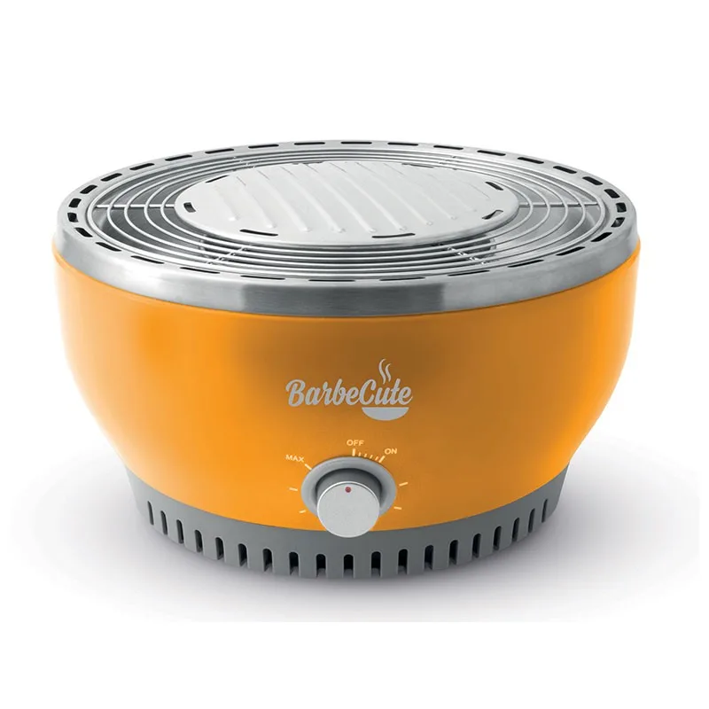 Barbecue Nomade A Charbon Cuisson Saine NOMADE_YELLOW De Barbecute - Zenkaa