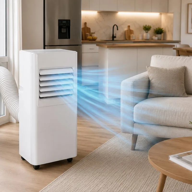 Climatiseur mobile - 7000 BTU/h - 3 fonctions - miniature 2 - Zenkaa