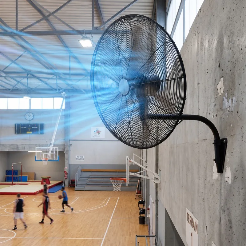 Ventilateur mural - 75 cm - 285 W - 3 vitesses - Oscillation 2 directions - miniature 2 - Zenkaa
