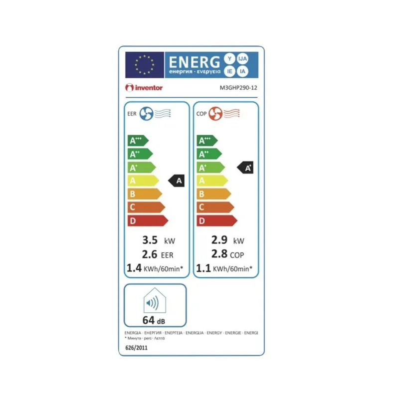 Climatiseur Mobile - 12000 BTU - Froid et Chaud - miniature 7 - Zenkaa