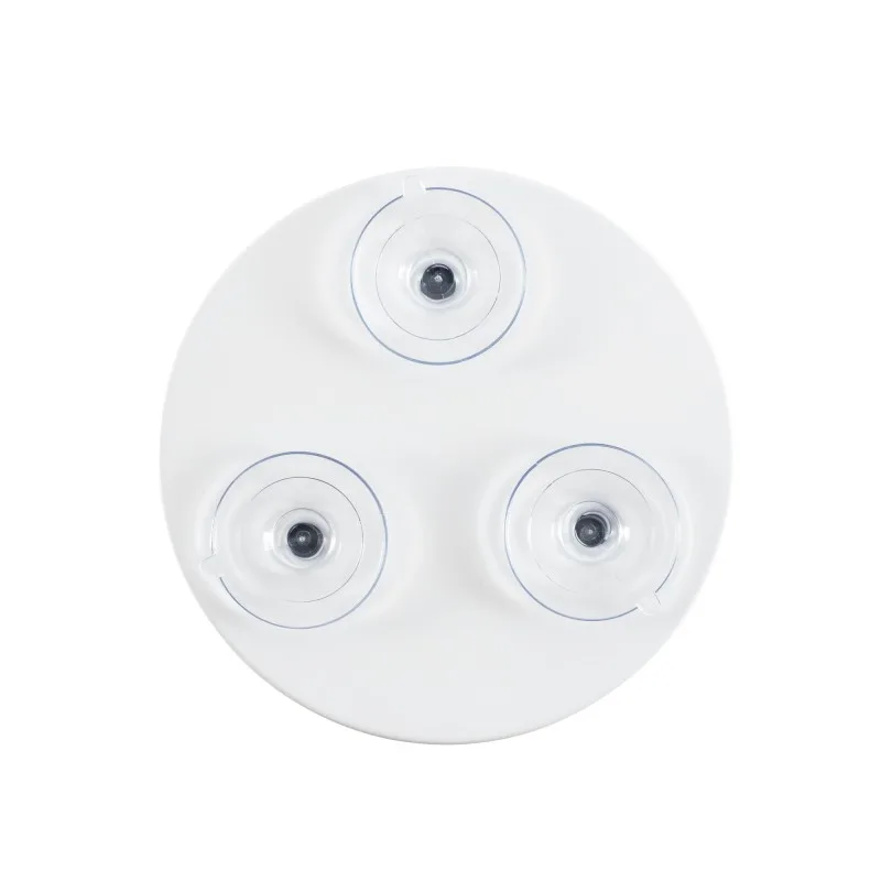 Yoghi - MINI M - Miroir grossissant 10X à ventouses - Métal chromé - Diamètre 15 cm - Fixation murale universelle - miniature 2 - Zenkaa