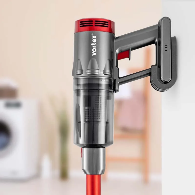 Vortex - Aspirateur balai cyclonique 2 en 1 - 130w - Filtre Hepa - Autonomie(35min) - Lumière Led - Indicateur de batterie - miniature 8 - Zenkaa