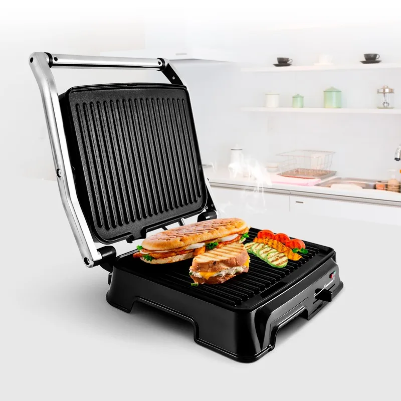 Harper - XGRILL_BLACK - Noir - Grille-viande - 2000 W - Ouverture 180° - miniature 5 - Zenkaa
