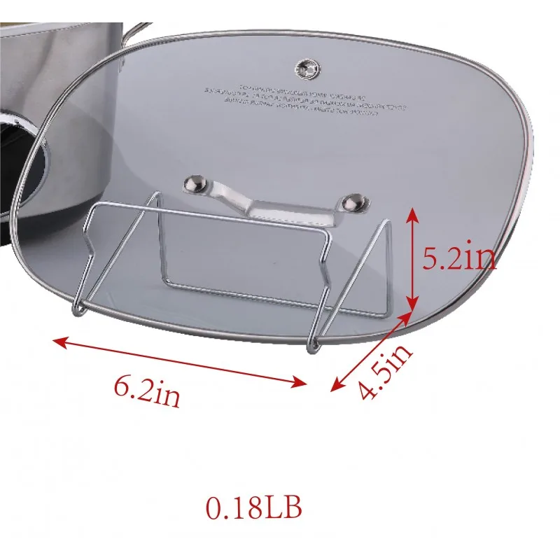 Support Couvercle Compatible Avec COOKOTTE INOX Et REVOLUTE - miniature 2 - Zenkaa