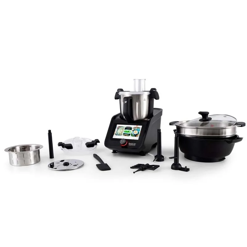Robot cuiseur connecté 1200 recettes CUISIOXTCONNECT noir Kitchencook - Reconditionné - miniature 2 - Zenkaa