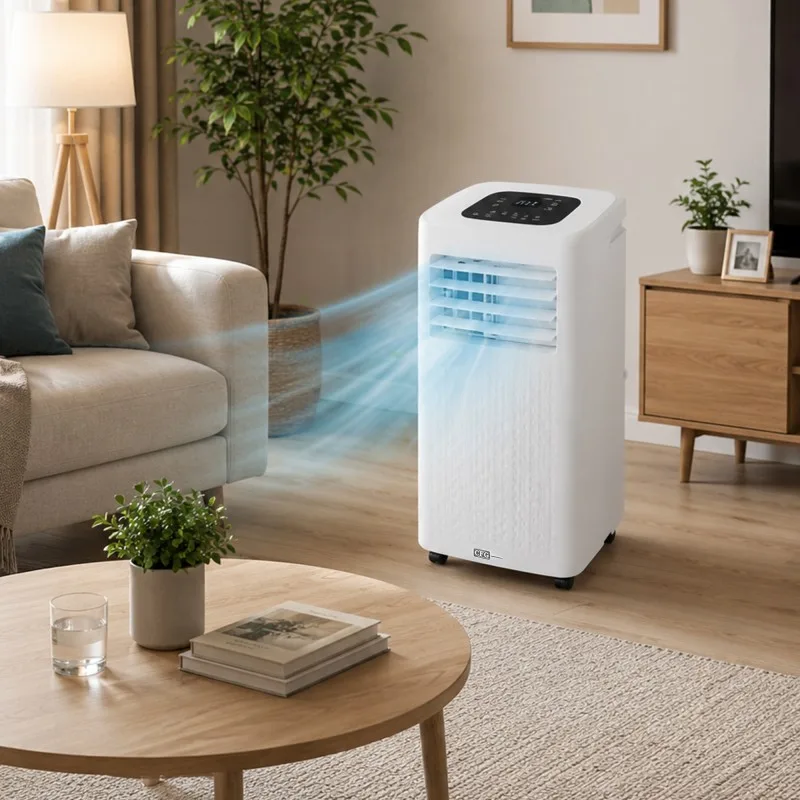 Climatiseur mobile 9000 BTU - 3 modes - Télécommande - miniature 2 - Zenkaa