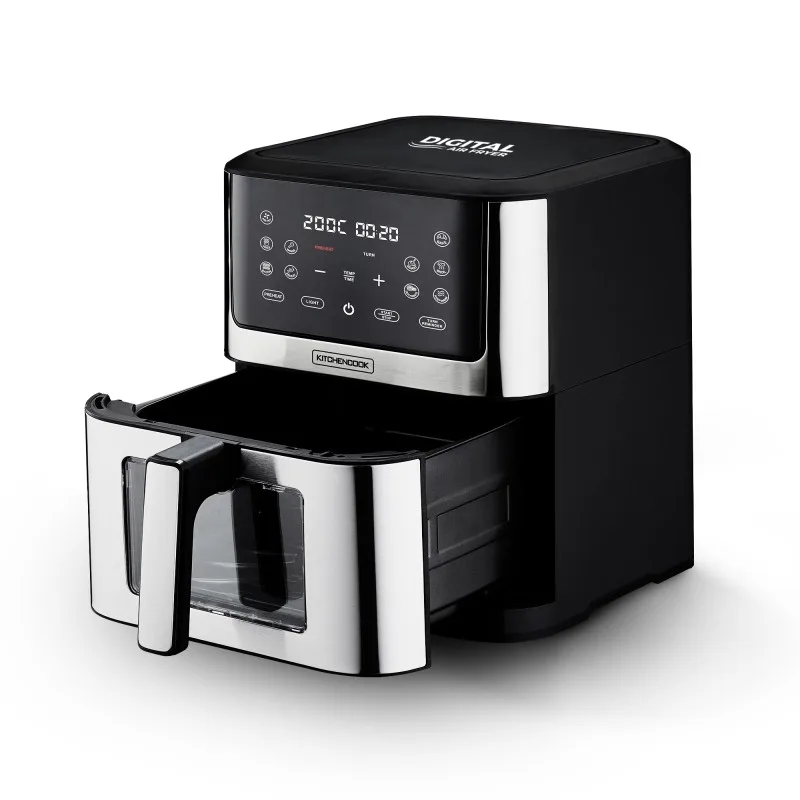 KitchenCook - AIRMED WXL - Friteuse sans huile 8L - 8 programmes - miniature 3 - Zenkaa