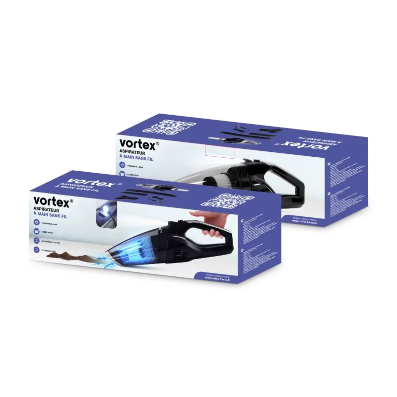 Vortex - CRC150 - Aspirateur à main LED sans fil léger et puissant - miniature 9 - Zenkaa