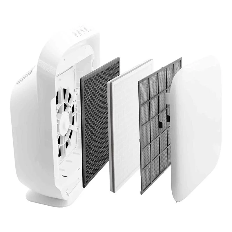 Yoghi - Purificateur d'air 40m2 - 55W - Filtre Hepa - Lampe UV-C - Fonction arrêt automatique - 3 vitesses - Contrôle tactile - miniature 2 - Zenkaa