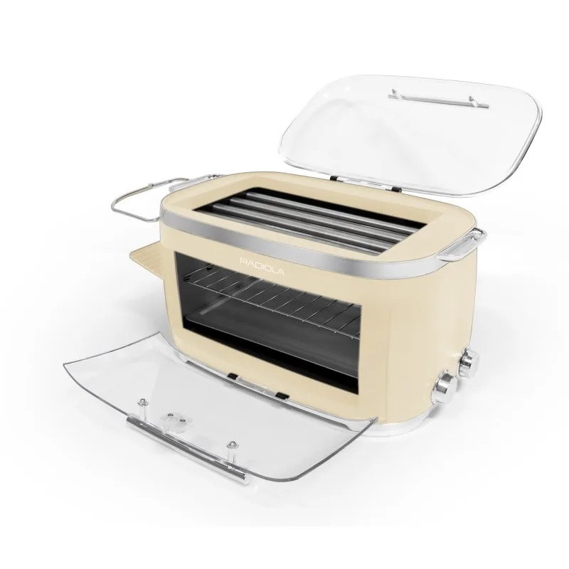 Radiola - DOGDOG CREAM - Machine à hot-dogs - 5 rouleaux chauffants - Chauffe-pain - 260 W - miniature 7 - Zenkaa