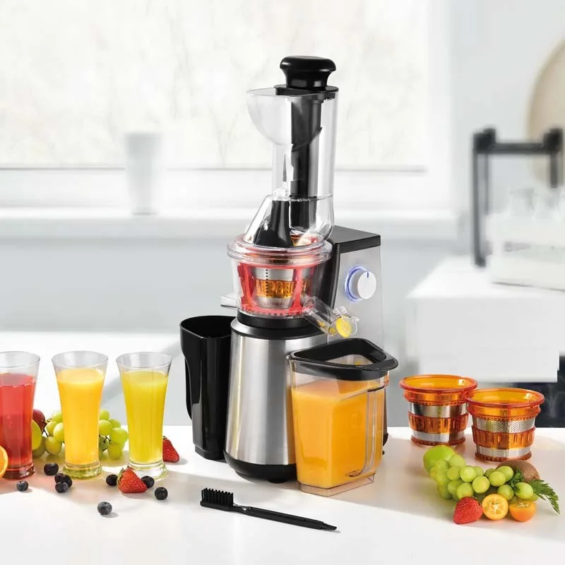 Extracteur De Fruits Et Légumes 3 Tamis Ultimate INOX à Pression Douce - Reconditionné - miniature 5 - Zenkaa