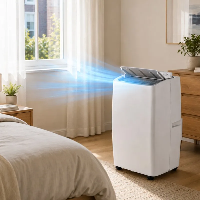 Climatiseur mobile - 12000 BTU - WiFi - Froid et Chaud - miniature 3 - Zenkaa