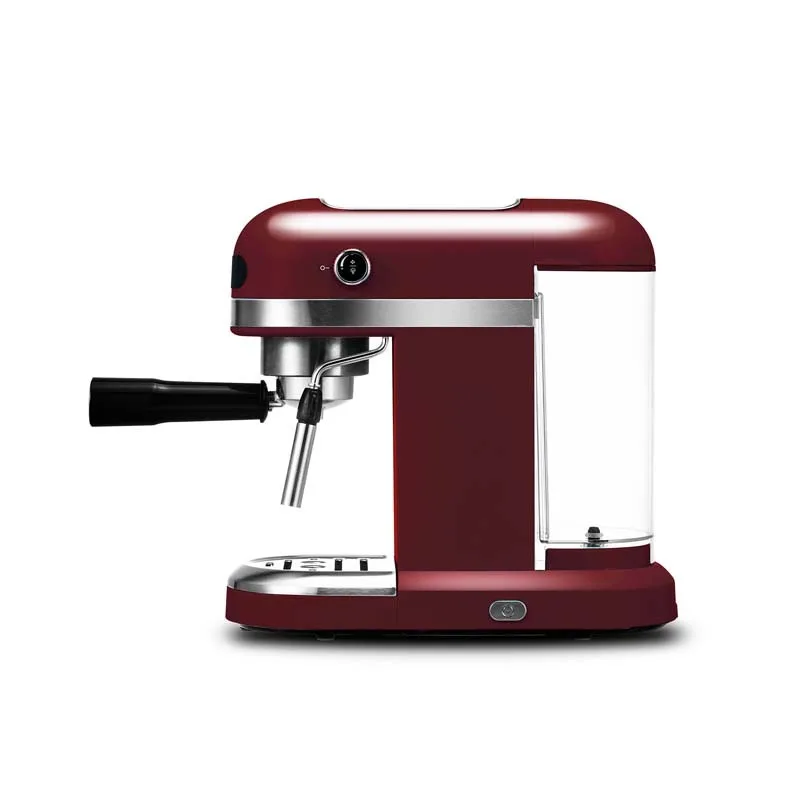 Machine à expresso 19 bars avec buse inox LITTLE VENICE bordeaux Kitchencook - miniature 5 - Zenkaa