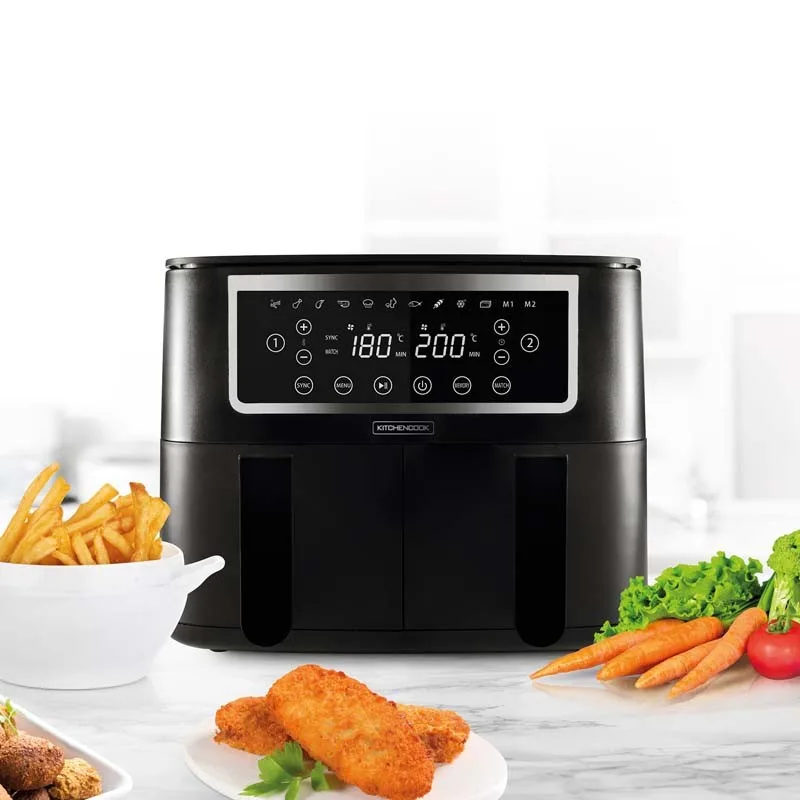 KitchenCook - AIRMED 8 - Friteuse sans huile 8L - 10 programmes - miniature 5 - Zenkaa