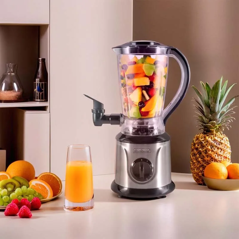 Kitchencook - JUICE HUB - Blender avec mini broyeur - 500 W - Bol 1,5 L - 5 vitesses - miniature 2 - Zenkaa