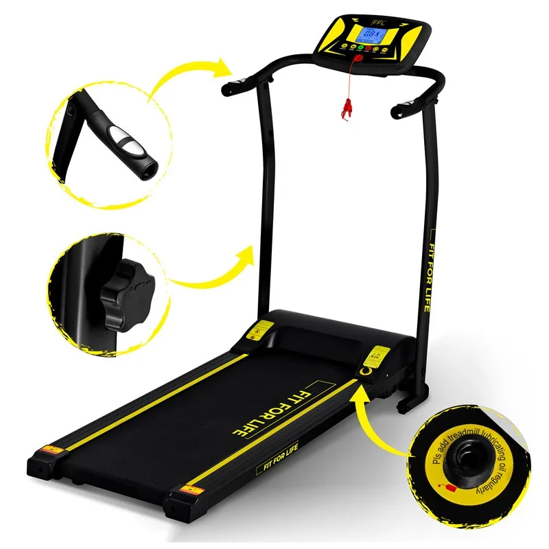 Fit For Life FIT-XXT2020 - Tapis de Marche Pliable Motorisé - 12 Programmes - Jusqu’à 8 km/h - Écran LCD - miniature 3 - Zenkaa