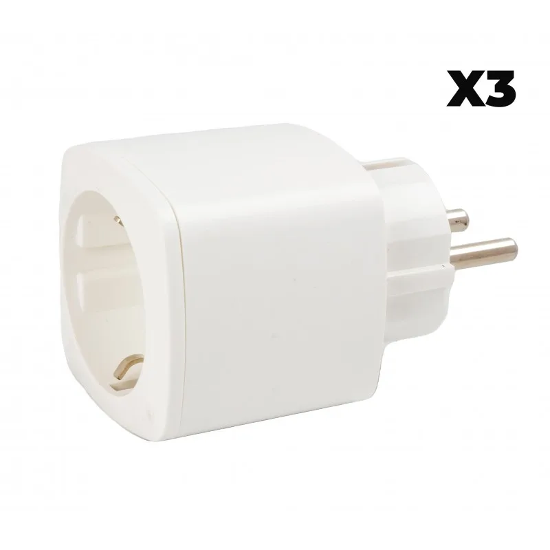 Pack de 3 prises de courant connectée SHP 102X3 de la marque Denver - miniature 3 - Zenkaa