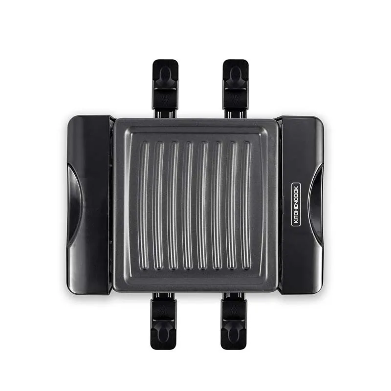 Kitchencook - RC_PILATUS - Raclette Grill 4 personnes - 650 W - Thermostat réglable - miniature 7 - Zenkaa