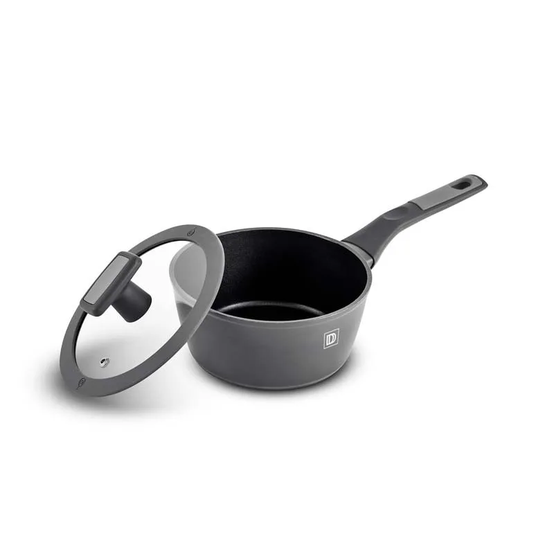 CASSEROLE EN ALUMINIUM FORGÉ 16CM AVEC COUVERCLE PLATINIUM CAS16TFI DE DURAND DUPONT - miniature 3 - Zenkaa