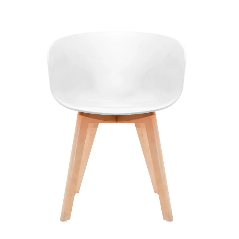 FAUTEUIL AVEC PIEDS EN BOIS DE HÊTRE MODÈLE SPIRIT DE GASOLINE - Zenkaa