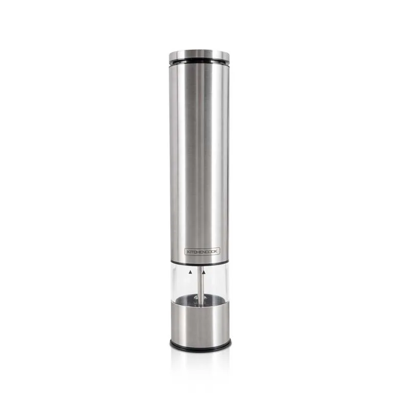 Kitchencook - SALT AND PEPPER  - Set moulins à sel et poivre électriques inox - 2 pièces - miniature 5 - Zenkaa