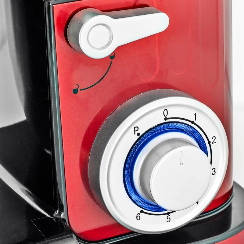 Kitchencook - Robot pâtissier ANTARA_INOX_RED - 1300 W 5,5 L - Kit pâtisserie - miniature 6 - Zenkaa