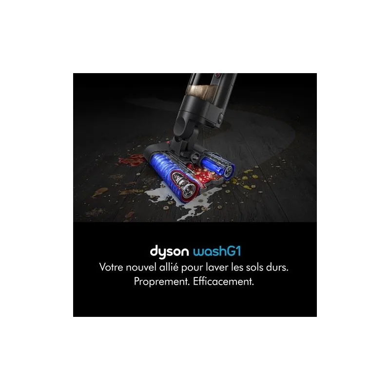 Dyson - WashG1 486236-01 - Noir/Bleu - Aspirateur balai - Nettoyeur de sols - Auto-nettoyage - miniature 2 - Zenkaa