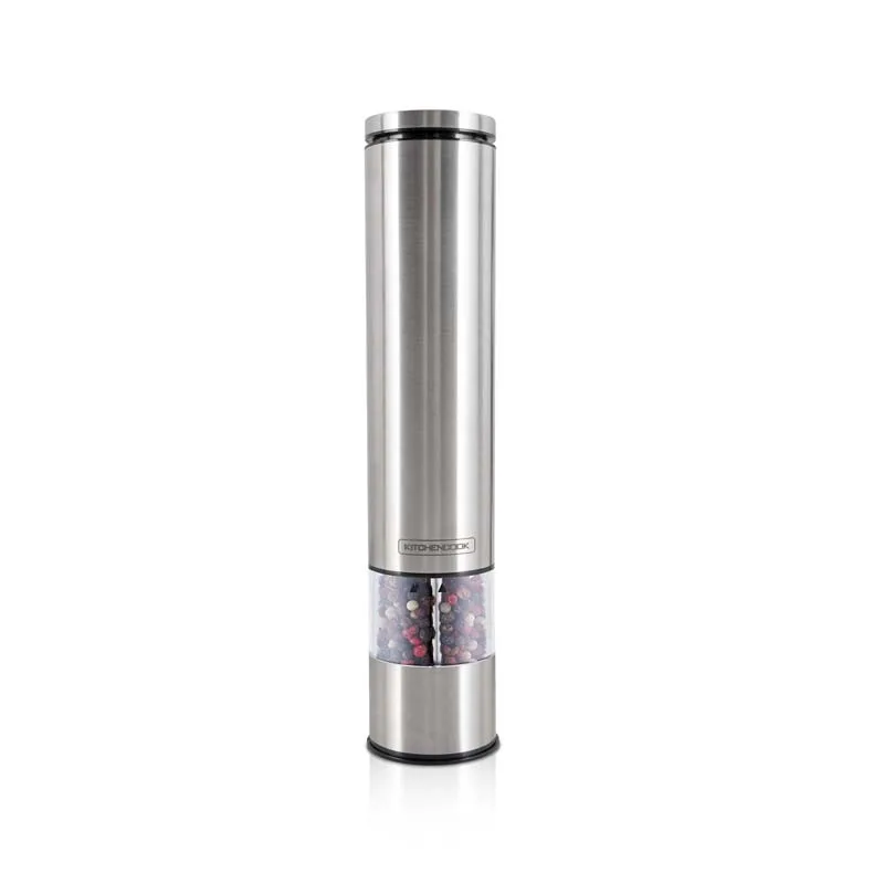 Kitchencook - SALT AND PEPPER  - Set moulins à sel et poivre électriques inox - 2 pièces - miniature 4 - Zenkaa