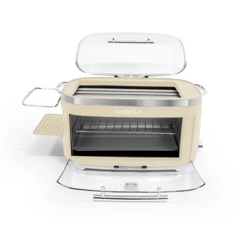 Radiola - DOGDOG CREAM - Machine à hot-dogs - 5 rouleaux chauffants - Chauffe-pain - 260 W - miniature 5 - Zenkaa