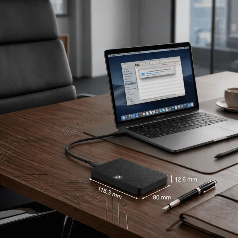 Seagate - STKM4000400 - Noir - Disque dur externe 2.5" - 4 To - USB 3.0 - miniature 6 - Zenkaa
