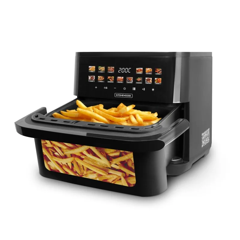 KitchenCook - AIRMED 11W - Friteuse à air 11L - 14 programmes - miniature 3 - Zenkaa