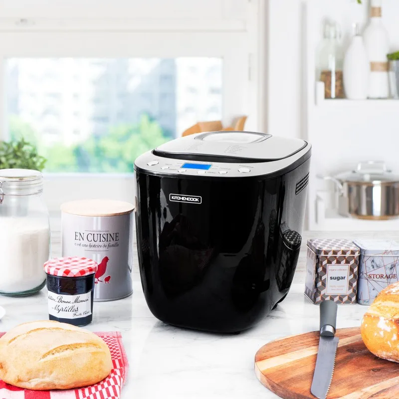 KitchenCook - SMART_B - Noir - Machine à pain - 550 W - 12 programmes - miniature 4 - Zenkaa